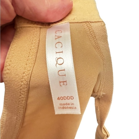 Cacique Boost Plunge Bra Size 40DDD NWOT - Picture 7 of 9